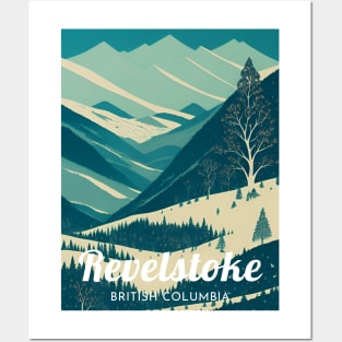 Revelstoke ski - British Columbia Posters and Art